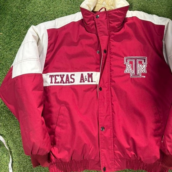 Texas A&M red varsity jacket Size L #varsity #college - Picture 2 of 5